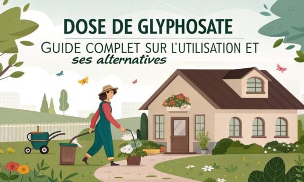 Dose de glyphosate : guide complet sur l’utilisation et ses alternatives