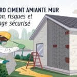 Plaque fibro ciment amiante mur : identification, risques et désamiantage sécurisé