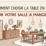 Comment choisir la table en bois idéale pour votre salle à manger