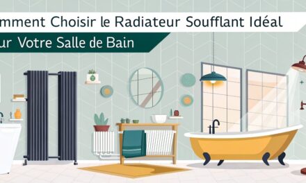 Comment choisir le radiateur soufflant idéal pour votre salle de bain