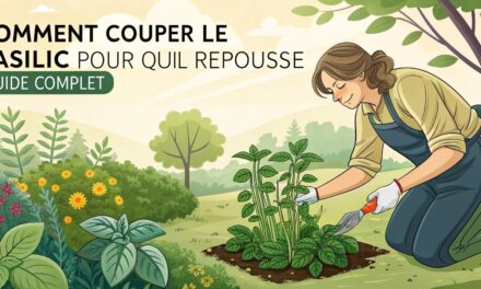 Comment couper le basilic pour qu'il repousse - guide complet