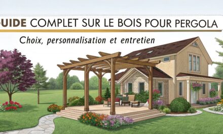 Guide complet sur le bois pour pergola - choix, personnalisation et entretien