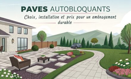 Pavés autobloquants - choix, installation et prix pour un aménagement durable