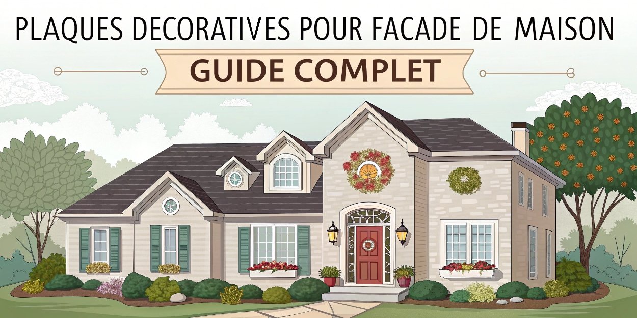 Plaques décoratives pour façade de maison : Guide complet