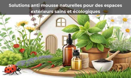 Solutions anti mousse naturelles pour des espaces extérieurs sains et écologiques