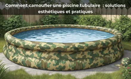 Comment camoufler une piscine tubulaire : solutions esthétiques et pratiques