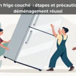 Déplacer un frigo couché&nbsp;: étapes et précautions pour un déménagement réussi
