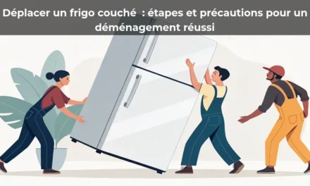 Déplacer un frigo couché : étapes et précautions pour un déménagement réussi