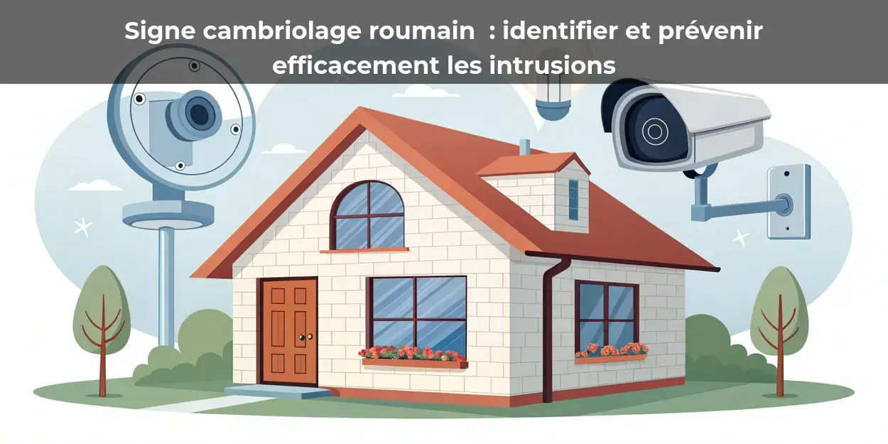 Signe cambriolage roumain&nbsp;: identifier et prévenir efficacement les intrusions