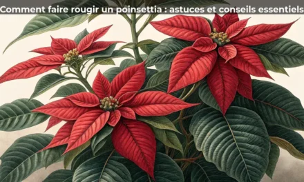 Comment faire rougir un poinsettia : astuces et conseils essentiels
