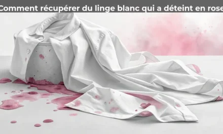Comment récupérer du linge blanc qui a déteint en rose
