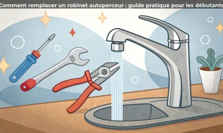 Comment remplacer un robinet autoperceur : guide pratique pour les débutants