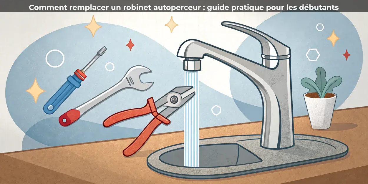 Comment remplacer un robinet autoperceur&nbsp;: guide pratique pour les débutants
