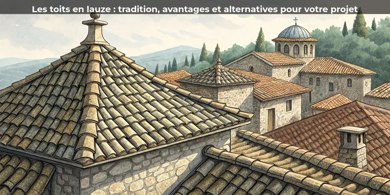 Les toits en lauze&nbsp;: tradition, avantages et alternatives pour votre projet