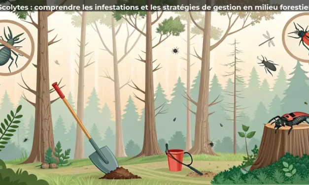 Scolytes&nbsp;: comprendre les infestations et les stratégies de gestion en milieu forestier