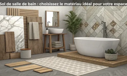 Sol de salle de bain : choisissez le matériau idéal pour votre espace