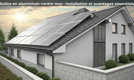 Solins en aluminium contre mur : installation et avantages essentiels