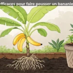 Techniques efficaces pour faire pousser un bananier sans graine