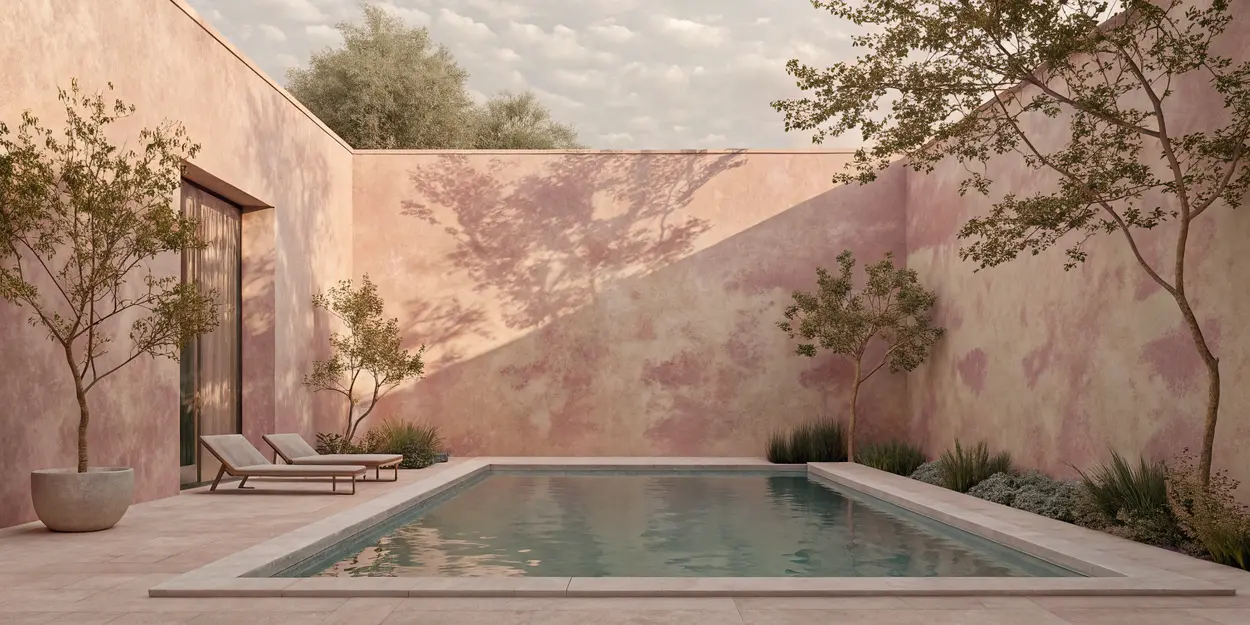 Piscine semi enterrée&nbsp;: avantages, coûts et matériaux adaptés à votre jardin